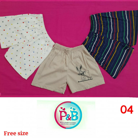SHORT KNITTED (3PCS)